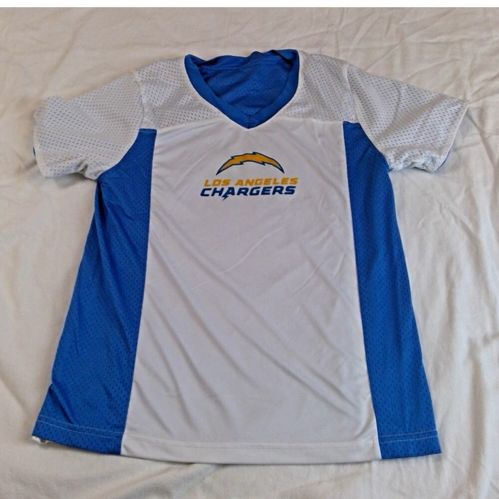 Augusta Los Angeles Chargers Reversible Flag Football Jersey Youth XL NFL